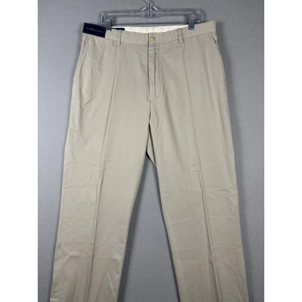 Polo Ralph Lauren Prospect Pant Chino Straight Leg 36x32 Tan Khaki